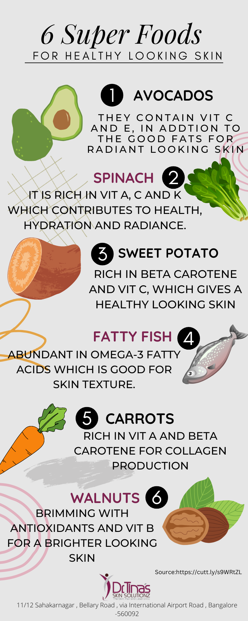 8 Superfoods to Keep Your Skin Healthy and Radiant - Skin Solutionz