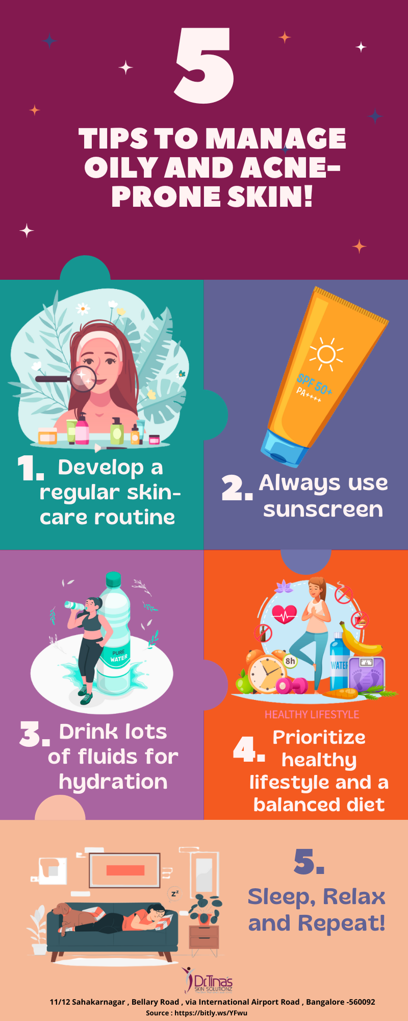 How To Get Rid Of Oily Skin? 5 Tips For Managing Oily And Acne -prone 